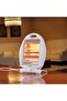Quartz Heater – OMQH1636B | 2 Heating Power 400W/800W | Instant Heating Quartz Tubes, Automatic Tip-Over Protection | Long & Even Heat, Energy Efficient, Lightweight & Portable - 6