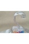 6-Piece Translucent Crystal Clothes Hangers - Clothing and Pants Hangers - Luxury Look Non-Slip Notched Hanger Set - 6