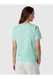 Regular Fit Crew Neck 100% Cotton Women's Short Sleeve T-Shirt - 4