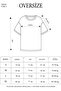 Women's Crew Neck Printed Short Sleeve Oversized T-Shirt - Black - 6