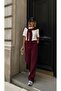 Women's Short Sleeve Summer Shawl Collar Detailed Model Bottom-Top Tracksuit Set