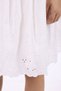 My Little Girl's Floral Printed Crop Embroidered Skirt Set - Blue - 5