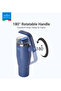 Temp Guard Vacuum Insulated Travel Mug – 180° Rotating Handle, 24H Cold & 12H Hot Retention, Leak-Proof Lid - 1200ml - 4