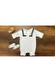 Baby Boy Hooded Winter Sailor Collar Snap-On Romper - 5