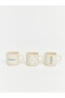 Sparkling Choices from Shining Store Cute Teddy Bear Printed Mug Set of 3 184 ml - 2
