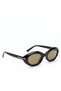 Set of Two Women's Sunglasses White Brown & Black Nude Uv400 - 3