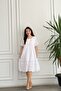 Dress with Scalloped Hem Detail - 5