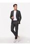 Slim Fit Striped Men's Suit - 4