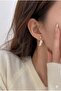 Heart Wing Earrings Gold_Silver Color Women - 3