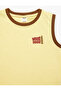 Cotton Sleeveless Crew Neck Printed Singlet - 5