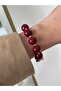 Burgundy Pearl Bracelet - 3