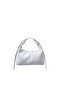 Molly Faux Leather Women's Hand and Shoulder Bag White - 3