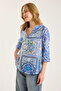 Mixed Patterned Blouse - 3
