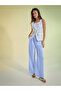 Blue Floral Print Square Neck Waistcoat - 3