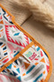 Tribal Joy Waterproof Stain-Resistant Geometric Patterned Baby Food Bib with Pockets - Blw Compatible Wide Cut - 4