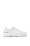 Women's Genuine White Leather Sneaker Shoes