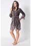 Luxury Hooded Bamboo Cotton Lace Women's Bathrobe Soft Textured Stylish