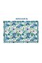 95X145 Blue Garden Non-See-Through Satin Pareo - 6