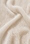 Ecru Openwork Slit Knitwear Pareo Beach Dress - 6