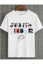 Justin Bieber Custom Design Premium Print Cotton White T-Shirt