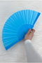 Blue Bride Bridesmaid Fan, Bride Bachelorette Party Henna Wedding Nikah Engagement Gift 6 Pieces - 4