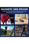 Magnetic Bluetooth Speaker with RGB Light & Phone Holder for Metal Surfaces, Orange - 8