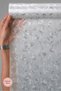 L-001 Frosted Decorative Foil Glass Shower Cabin Covering 120 cm Wide - 3