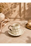 Acar 6-Person Luxury Porcelain Grape Luster Coffee Cup Set 100ml - 3