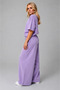 Women's Oversize Wide Leg Two-Piece Set Casual Comfortable Summer Combination - 3