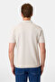 Regular Fit Polo Collar Light Gray T-Shirt - 6