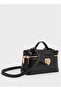 Charles & Keith Arwen Box Tote - Black - 4