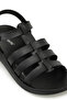 409069.Z Black Women's Thick Sole Sandals - 7