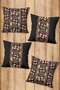 Digital Printed Soft Textured 4-Piece Throw Pillow Cover Set Krl0104 - 2