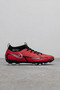 Sock Red Lightweight High-Speed Maximum Ground Grip Technology Children's Football Boots with Socks - 2
