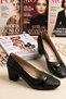 Shoe Basket 8607 Women's 6 cm Heel Large Size Daily Comfortable Shoes - 5