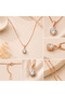 Xuping Solitaire Necklace Rose Gold - 2