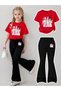 Girl's Spanish Style Leggings and T-Shirt Set