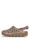 Humes 350L Mink Suede Genuine Leather Sabo Sandals - 4