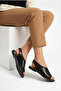 Black Women's Minimalist Sandals Stylish and Comfortable Open Toe Shoes - 4