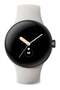 Pixel LTE Watch 41mm (Chalk Band) Polished Silver