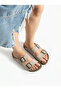 Women's Double Buckle Daily Slippers Comfortable Orthopedic Sole Stylish Flexible Slippers - 2