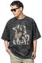 Katseye K-Pop Music Group Printed Unisex Oversize Vintage Washed T-Shirt - 2