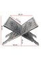 Plastic Rahle with Motif - Zeyd Rahle Silver Color - 2