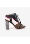Hawen Angels Women's Leather Sole Leopard Patterned 11cm Heeled Shoes 5669-162-V2