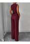 Women's Strappy Button-Front Blouse and Pants Linen Two-Piece Set - 3
