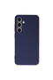 Samsung Galaxy S24 Compatible Case First Silicone - Navy Blue - 4