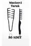 Black Effective Comb for Volumizing Hair, 50 Pieces
