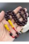Zeyzun Signature Capsule Cut Ottoman Simile Stick Material Squeeze Amber Prayer Beads - 3
