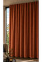 Premium Tile Blackout Background Curtain Heat and Sound Insulating Single Piece