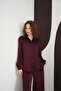 Long Sleeve Shirt - Plum |   F2101 - 4